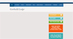 Desktop Screenshot of garibaldilodge.com